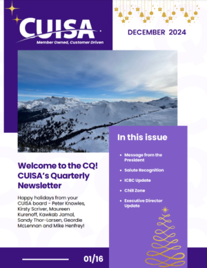 December 2024 Newsletter cover